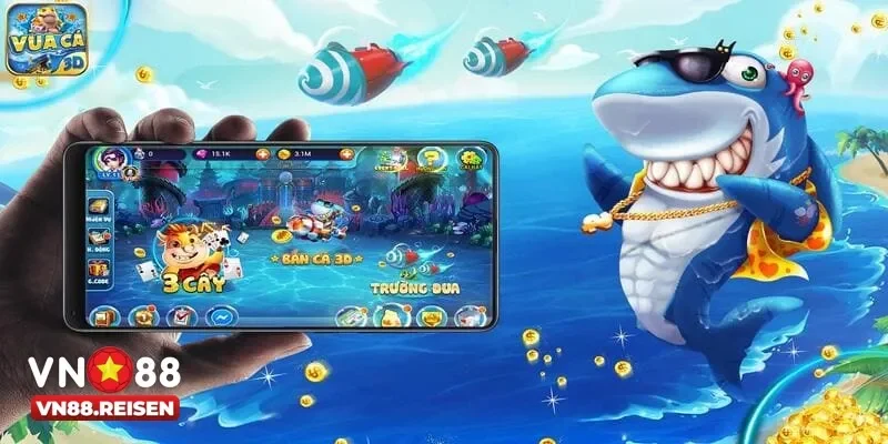 Bắn Cá Mập Kịch Tính Giúp Chinh Phục Kho Báu Đại Dương 3 Chế độ chơi bắn cá mập mang đến trải nghiệm đa dạng