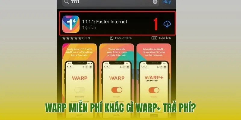 Cài App 1.1.1.1 Đơn Giản Trải Nghiệm Ngay Max79 4 Tìm hiểu warp miễn phí khác gì so với trả phí